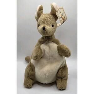 Gund Disney Classic Winnie Pooh Friend Kanga Roo Kangaroo 6.5" Plush Toy w Tag